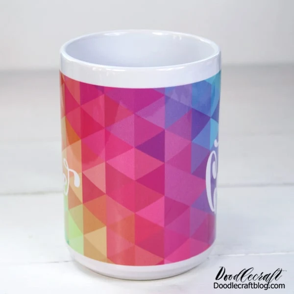 How to Make a Mug with Cricut Infusible Ink in the Oven!