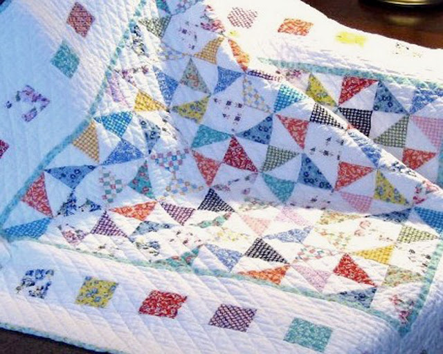 Precious Bundle Baby Quilt - Detail 2