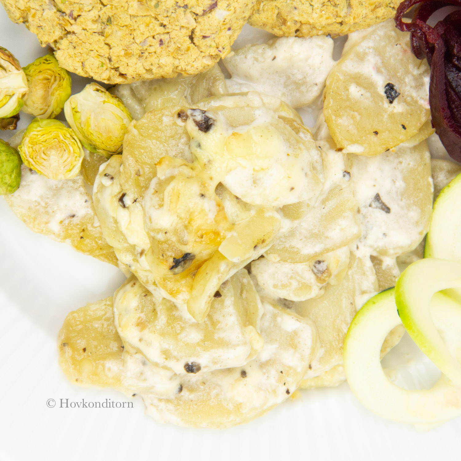 Truffle Potato Gratin