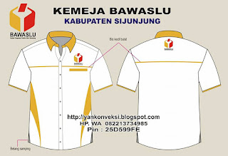 BAJU BAWASLU TERBARU