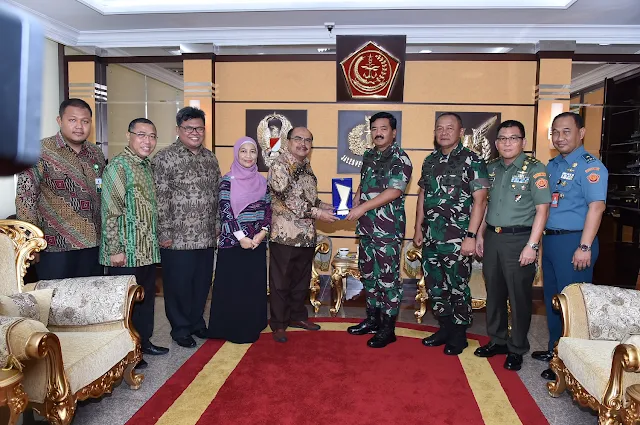 Ketua Baznas Beraudensi Ke Panglima TNI 