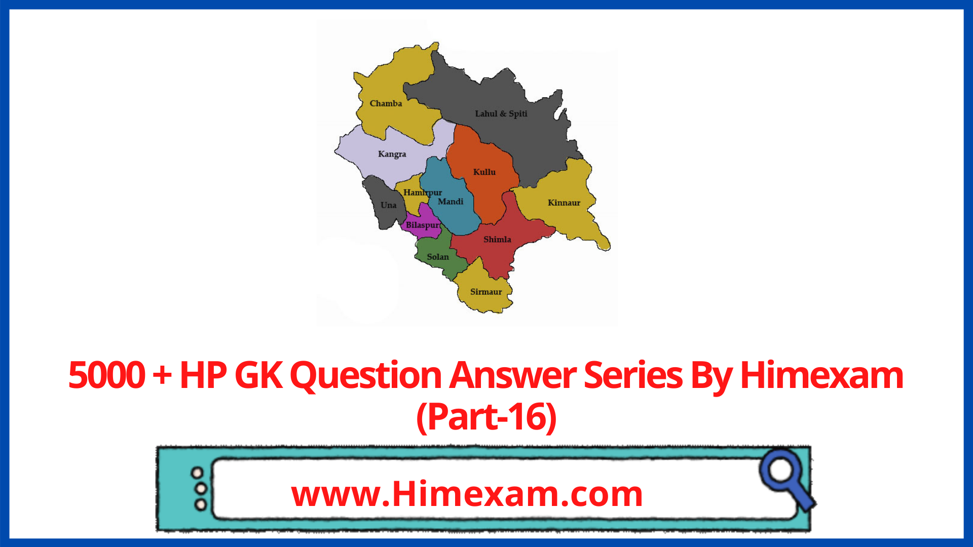 5000 + HP GK Question Answer Series By Himexam (Part-16)
