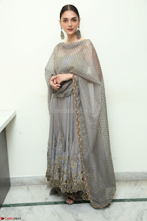 Aditi Rao Hydari looks Beautiful in Sleeveless Backless Salwar Suit 004