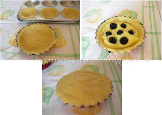 Crostata con le more