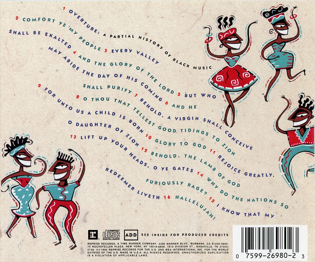 makdelart classique 1992 Handel's Messiah. A Soulful Celebration