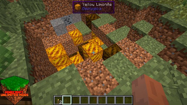 Geologica Mod yelow limonite