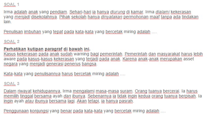 Contoh Soal Dan Jawaban Pilihan Kata Diksi - Jawaban Buku