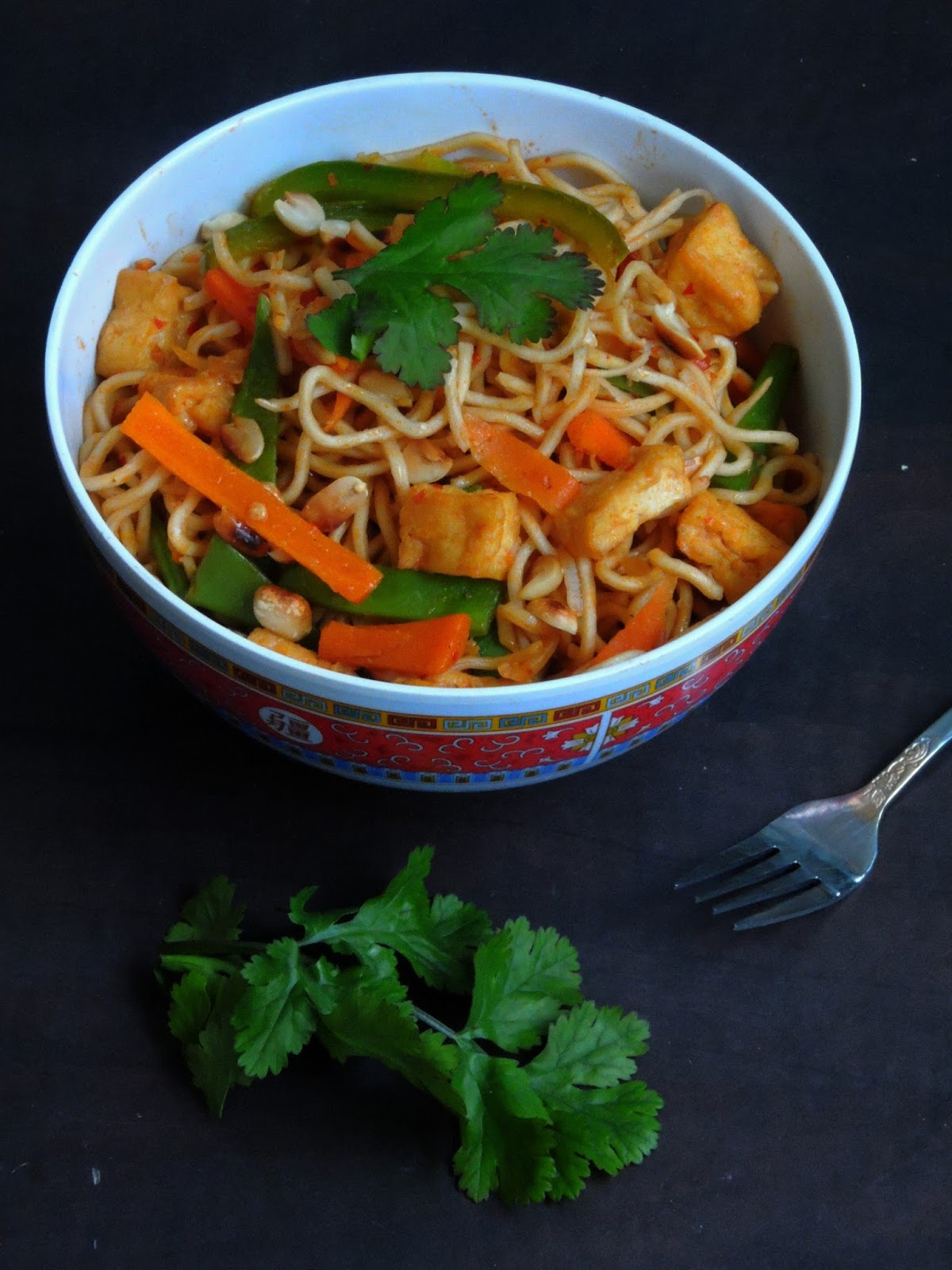 Tofu Chow Mein/Vegan Chow Mein Cook N Click