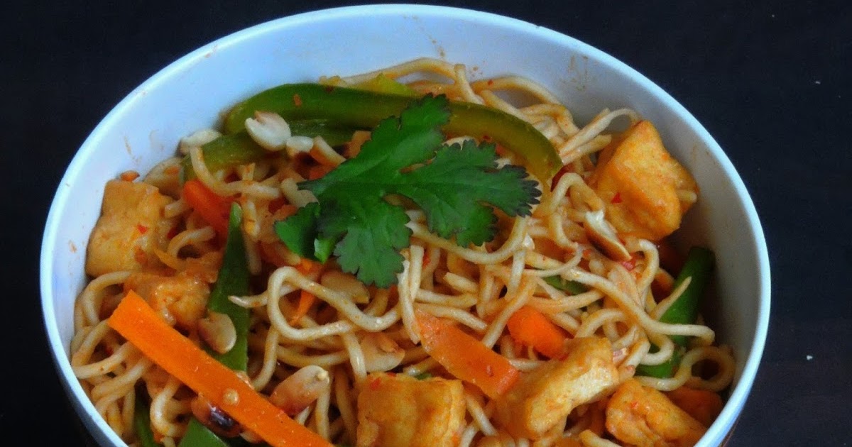 Tofu Chow Mein/Vegan Chow Mein Cook N Click