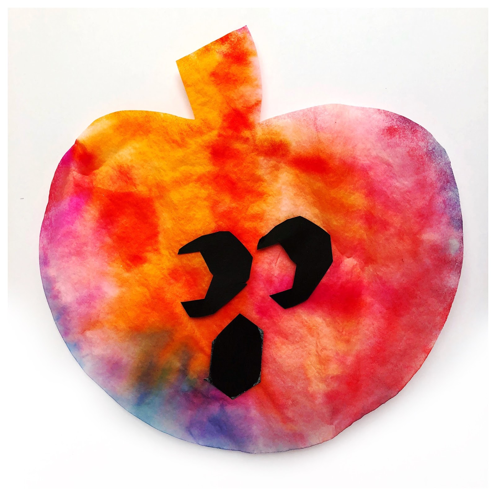 COFFEE FILTER PUMPKINS Raising Kinley