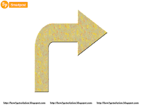 right turn arrow without background for free, textured png