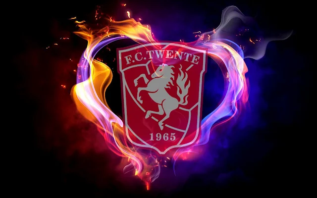 FC Twente achtergrond met logo