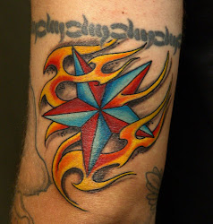 nautical tattoo star tattoos meaning designs meanings fire flame compass outstanding inspiration tattoomagz lawton anthony reason source february