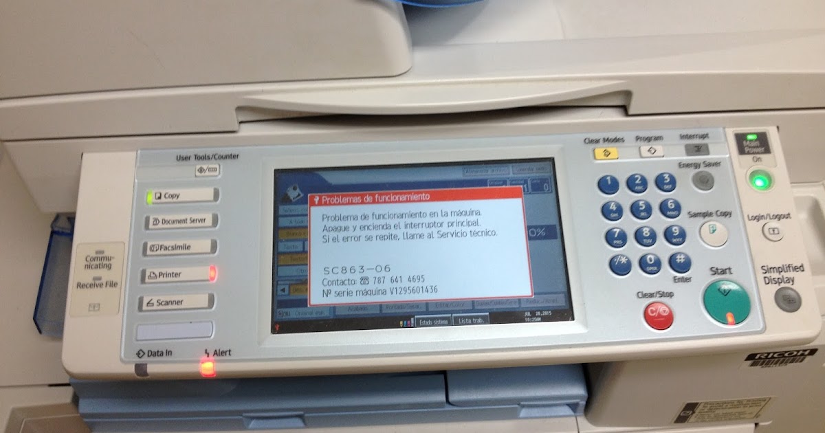 IT Ricoh Basic Troubleshooting