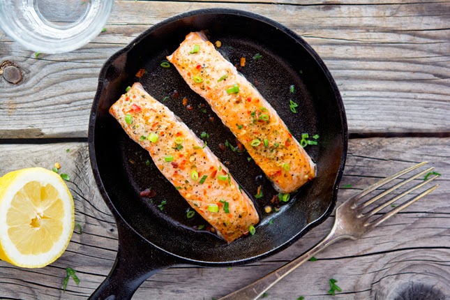 Easy Ginger, Chili and Lemon Salmon