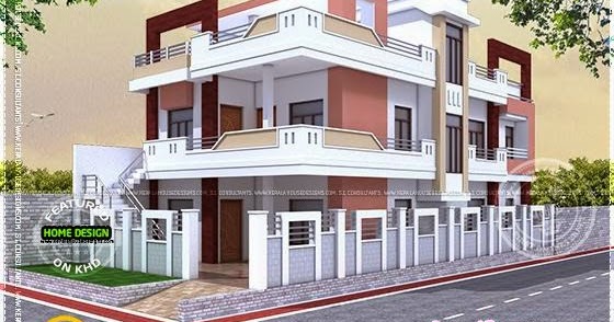 Floor plan  of North  Indian  house  Home  Kerala Plans 