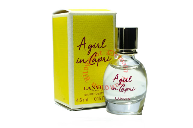 LANVIN A Girl in Capri Miniature Perfume