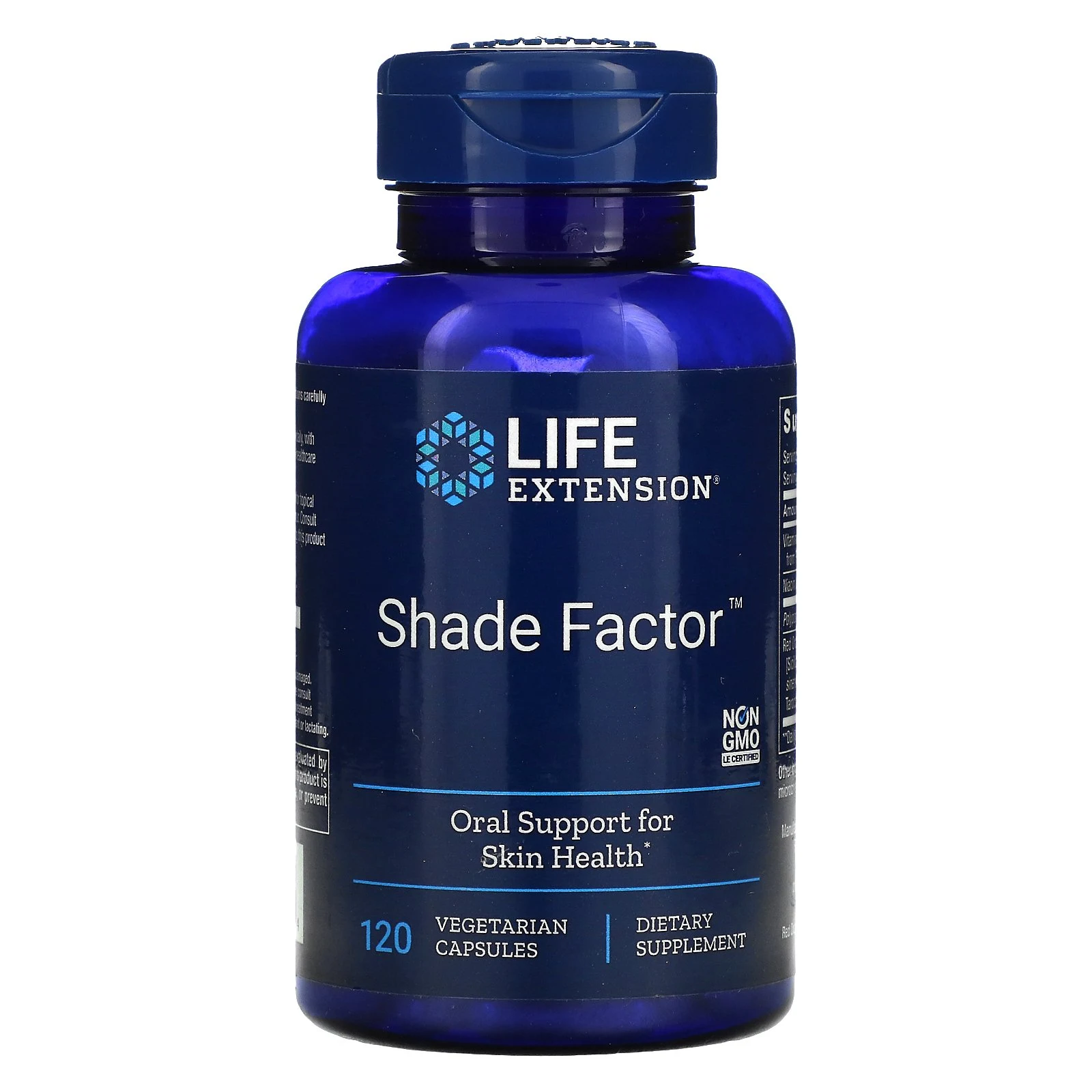Life Extension, Shade Factor, 120 вегетарианских капсул