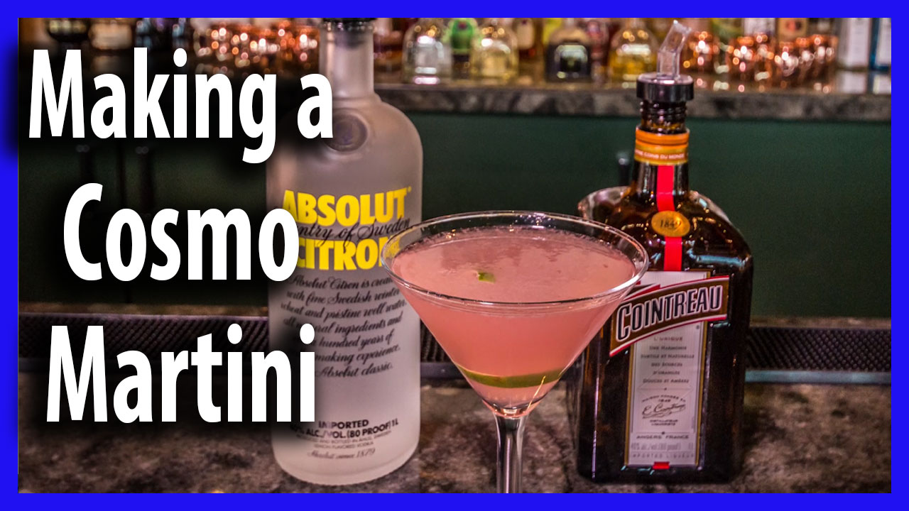 How to Make a Cosmo Martini The Popular Cosmopolitan, a Simple at