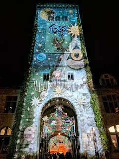 Things to do in Zurich in December: see the light show at the Illuminarium