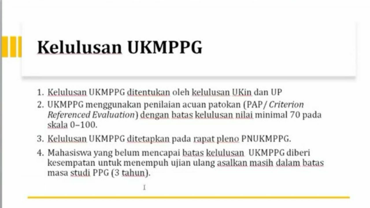 √ Surat Edaran Hasil Uji Kompetensi Mahasiswa PPG (UKMPPG
