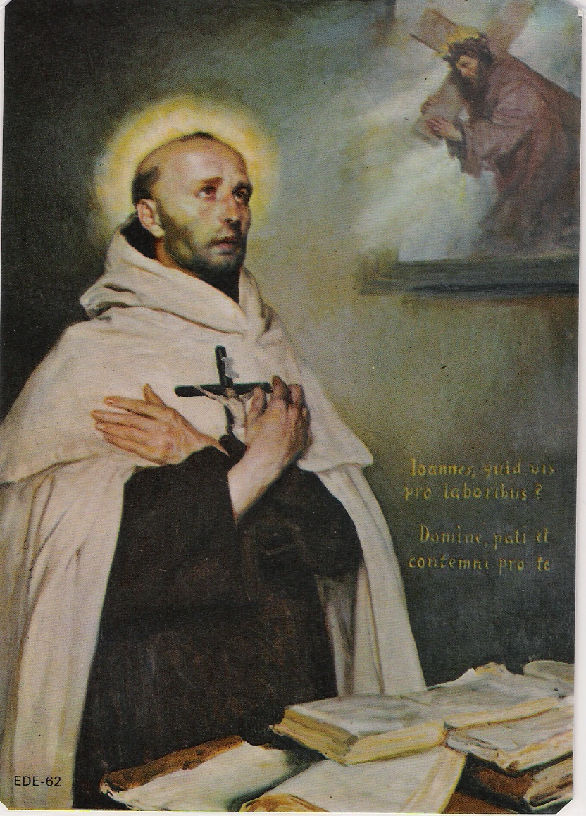 Santos, Beatos, Veneráveis e Servos de Deus SÃO JOÃO DA CRUZ, Presbítero e Doutor da Igreja.