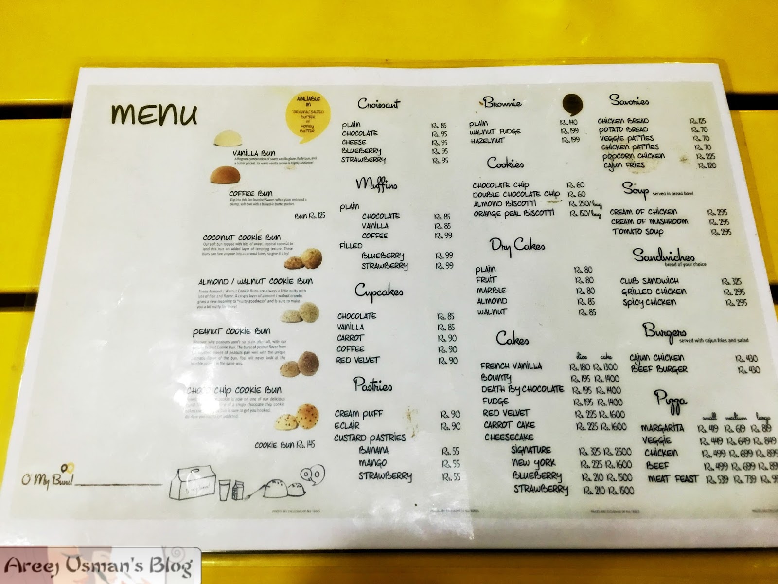 New Bakery Come Cafe O My Buns Opens Up In Islamabad Food Tasting