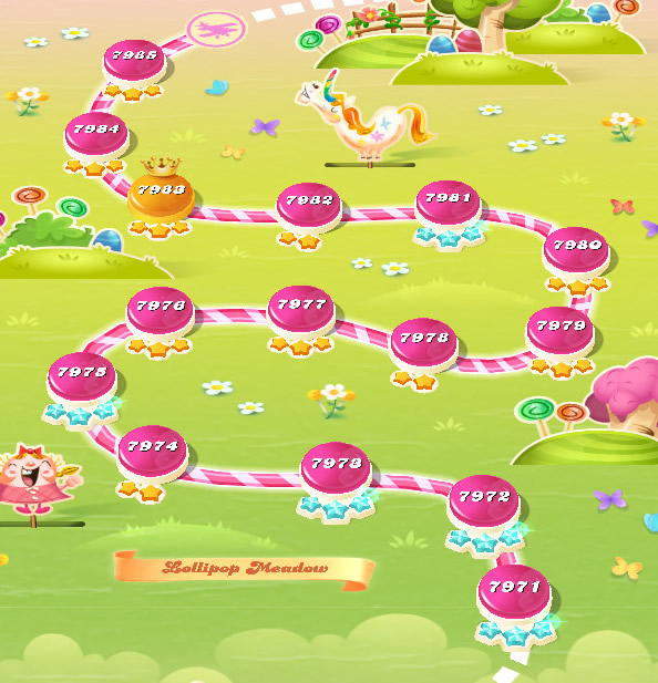 Candy Crush Saga level 7971-7985 Candy Crush Saga level 7971-7985