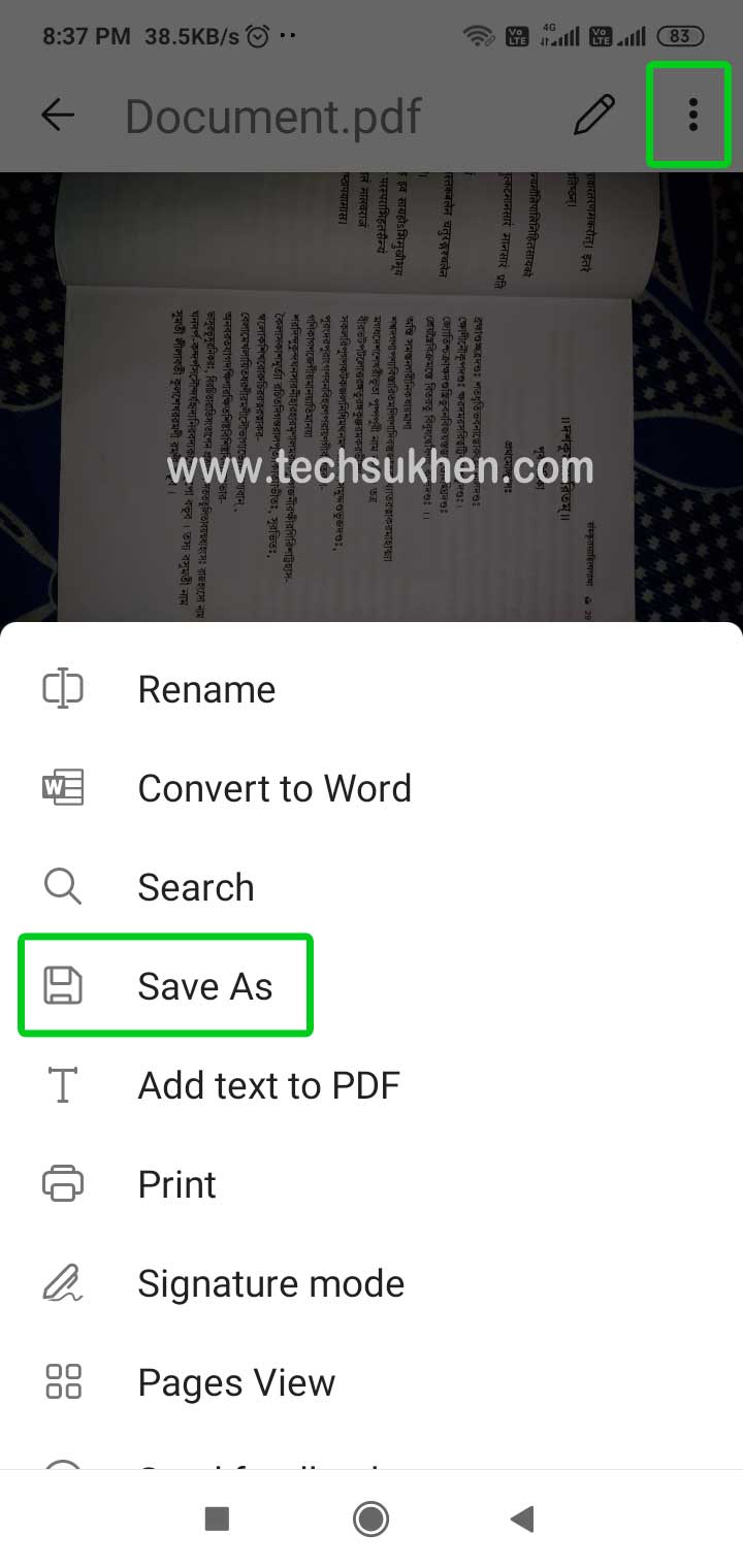Best way to make pdf file in mobile from images or documents