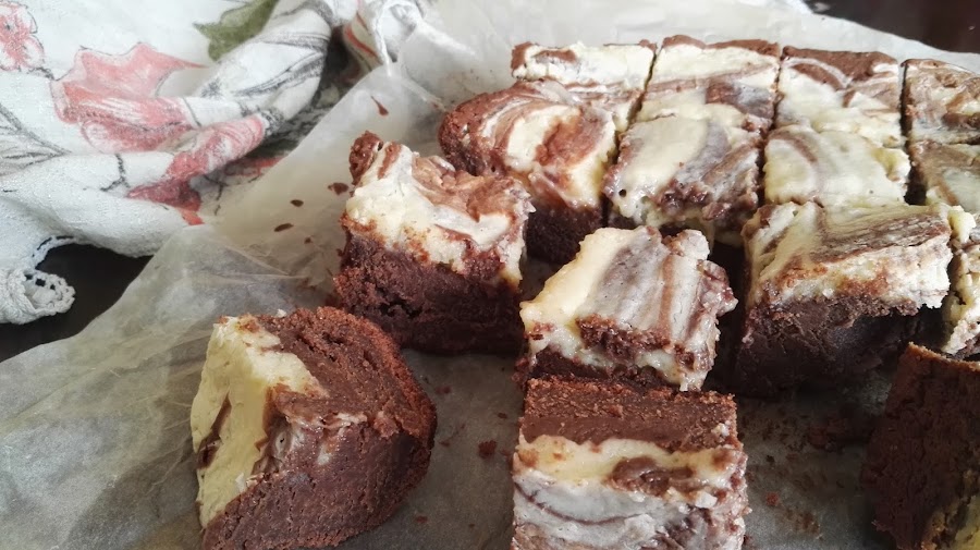 Brownies de leche condensada