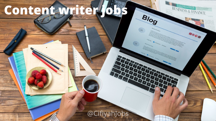 Content writer jobs