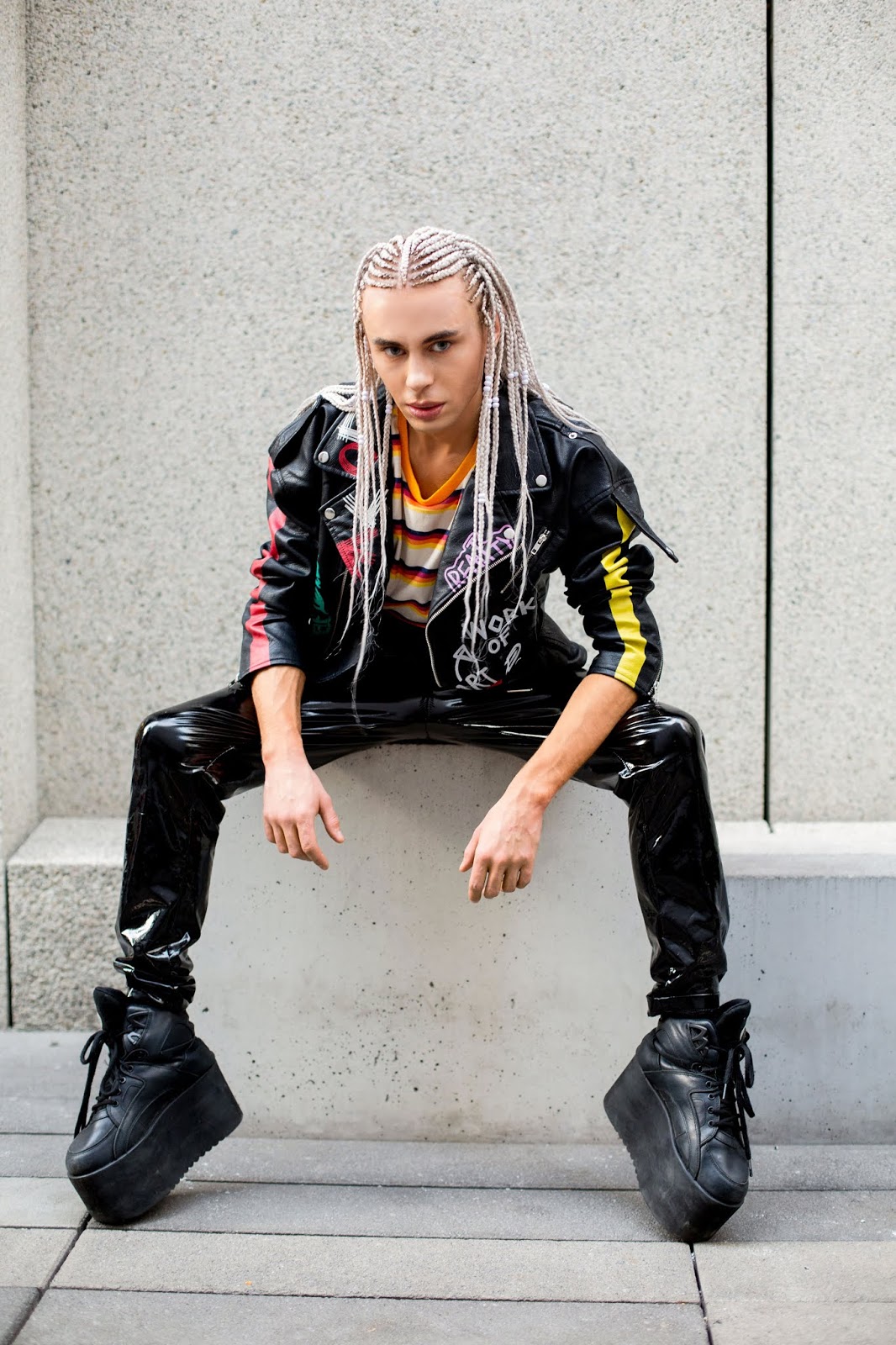 rock n roll leather pants