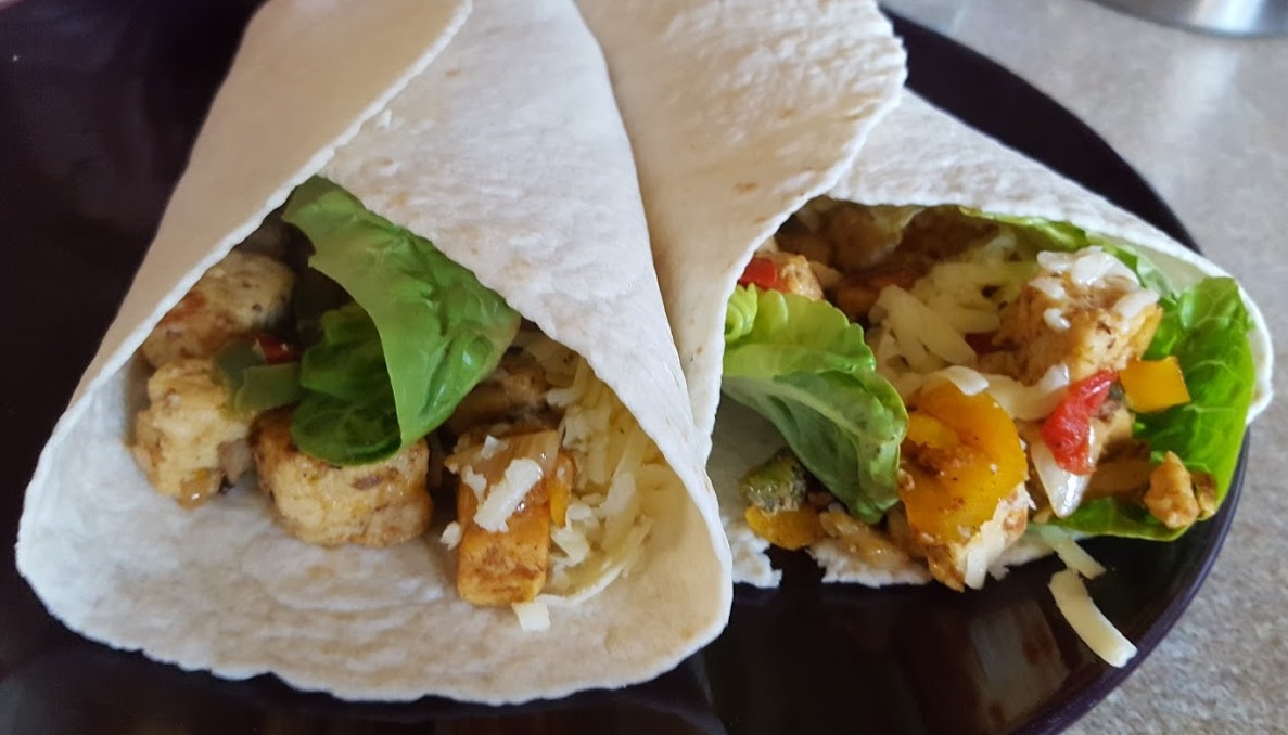 The Brick Castle Vegetarian Fajitas in 20 minutes with Iceland Foods 