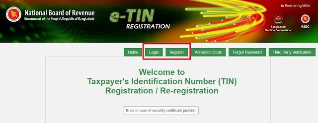 e-tin-certificate-registration