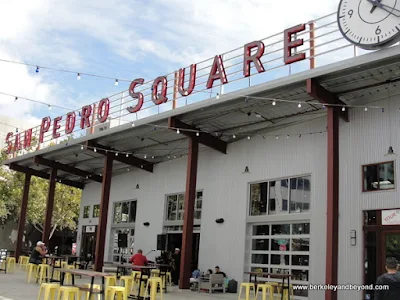 exterior of San Pedro Square Market in San Jose, California