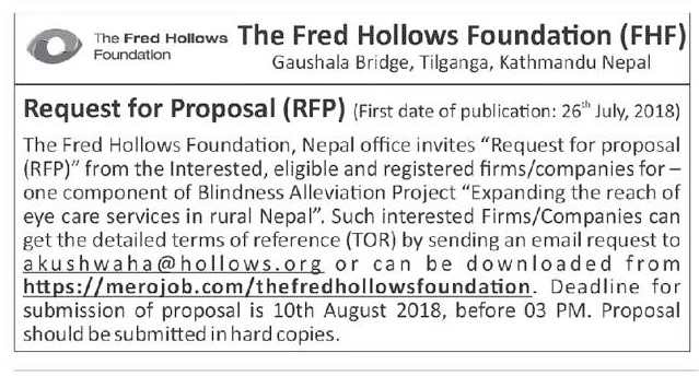 request for proposal