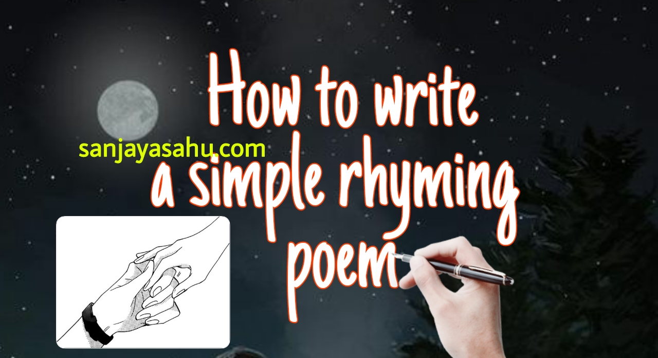 How to write a simple rhyming poem