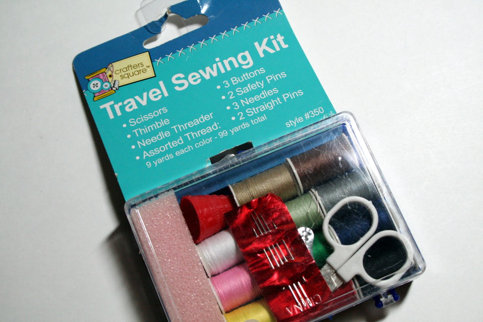 Bursts of Creativity Week of Dollar Store Crafts Sewing Kit
