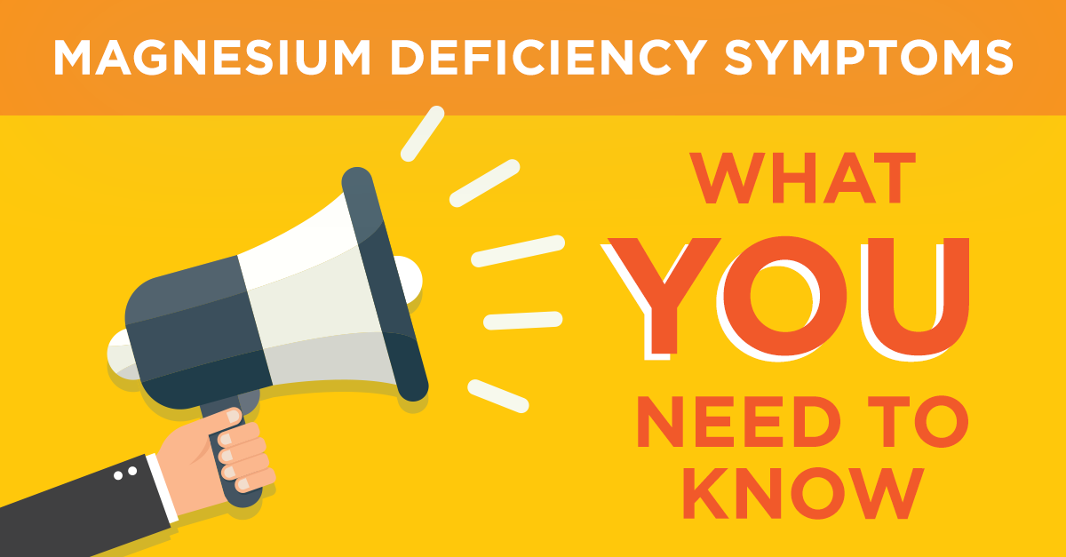 Five (5) Warning Signs of Magnesium Deficiency