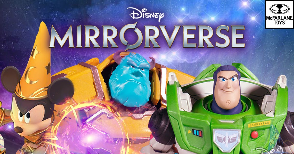 McFarlane Toys Disney Mirrorverse Action Figures Revealed Disney