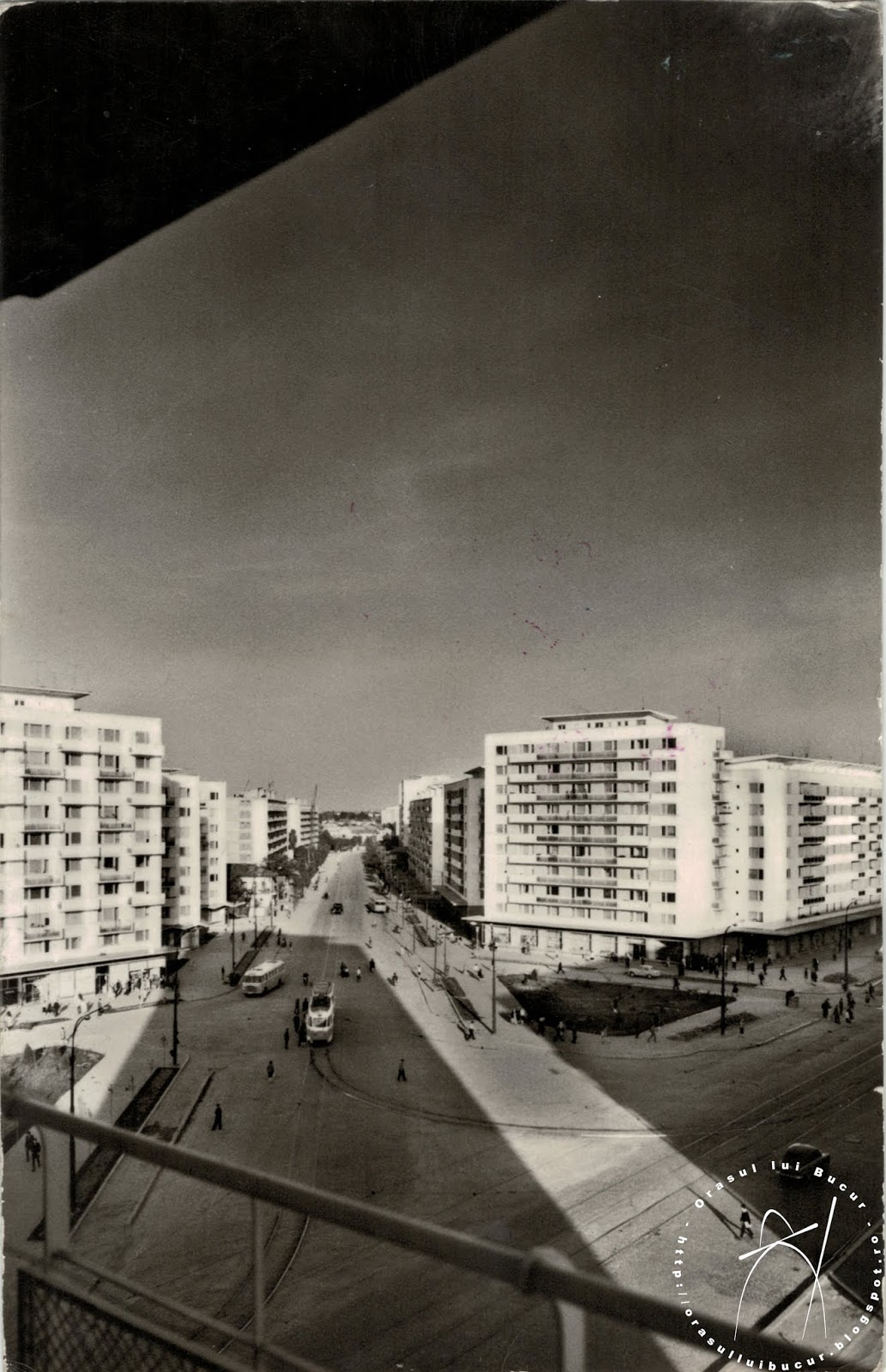 Orasul lui Bucur Bulevardul 1 Mai la Piața Chibrit