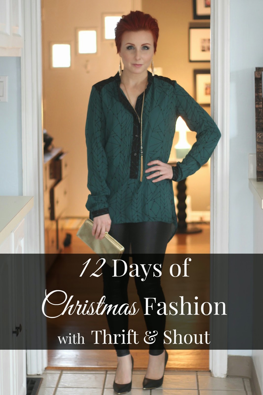 Thrift and Shout: 12 Days of Christmas Fashion: Day 9