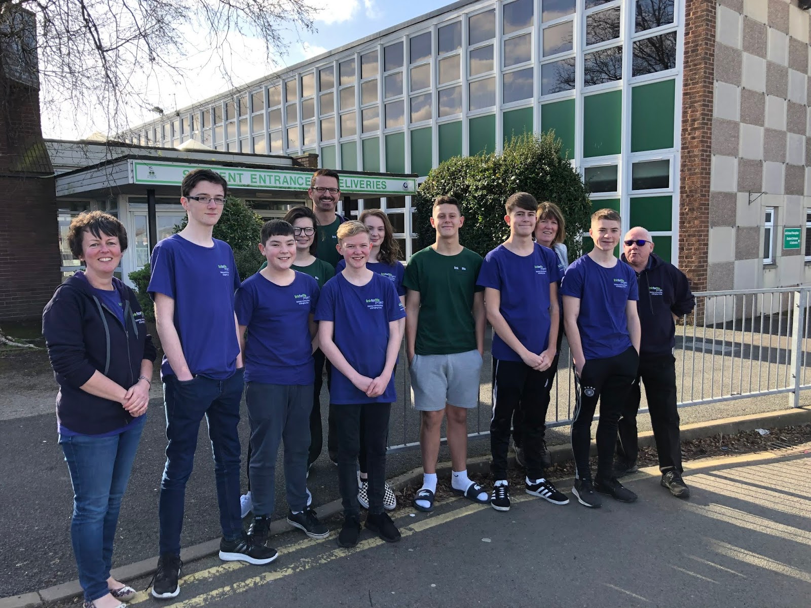 Link 4 Life Project Wolgarston 2019 Team are Up and Running