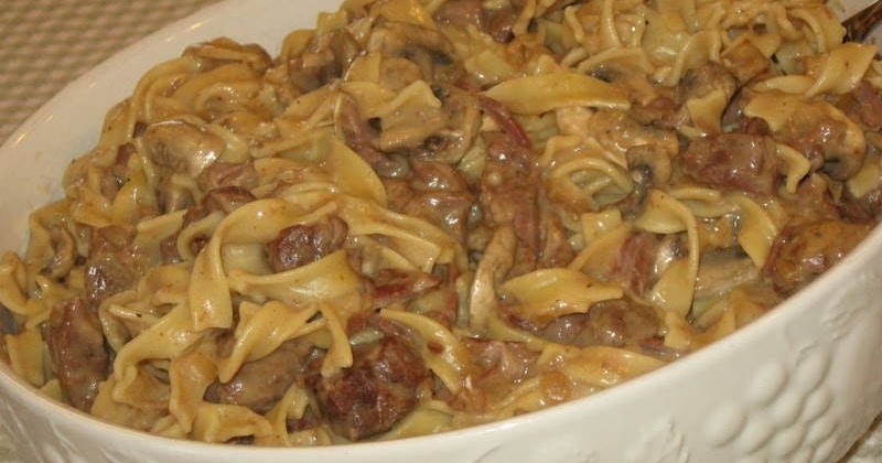 Crockpot Beef Stroganoff