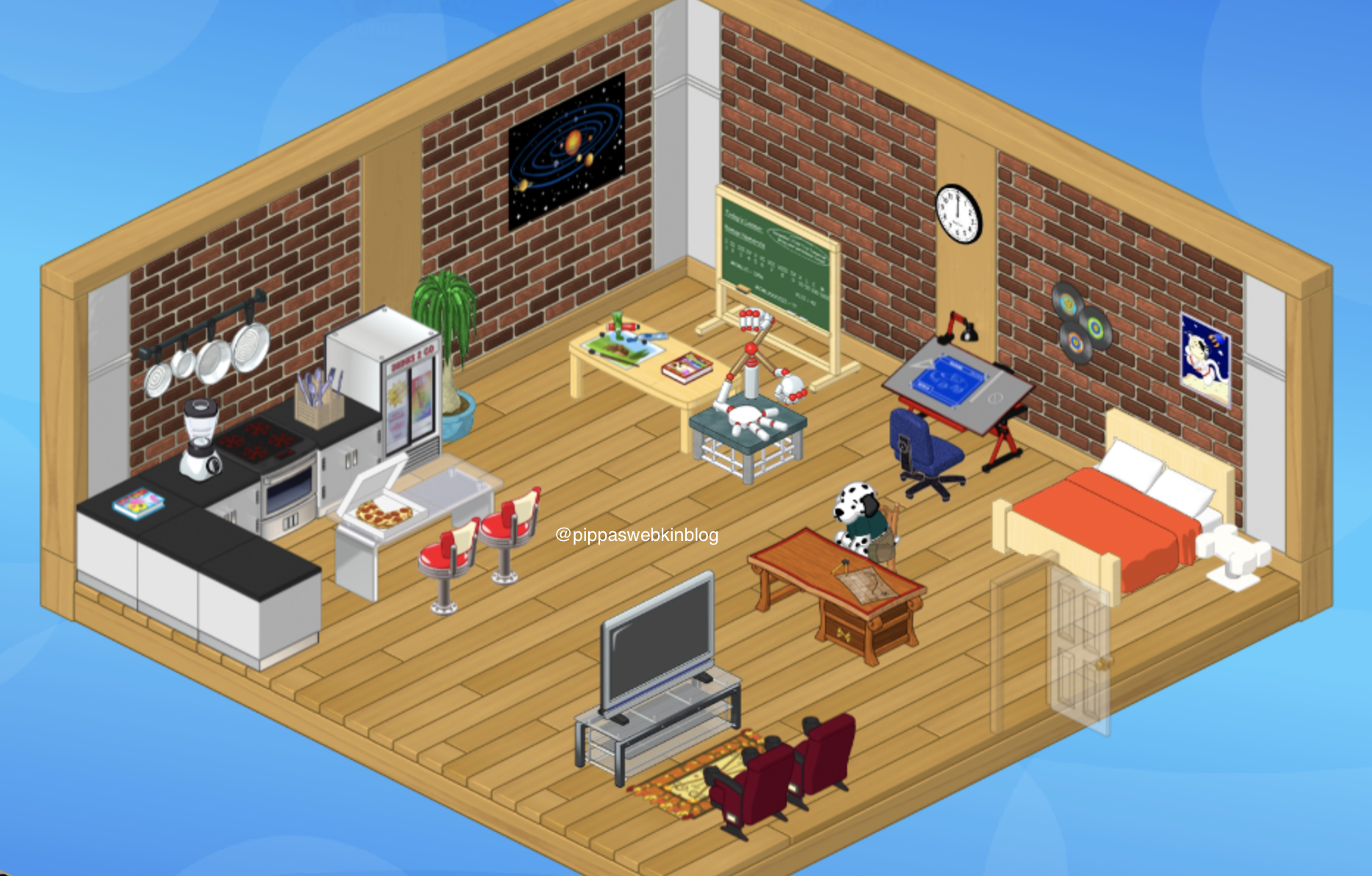 Pippa's kinz Blog kinz Room Decorating Tips Spot's Apartment