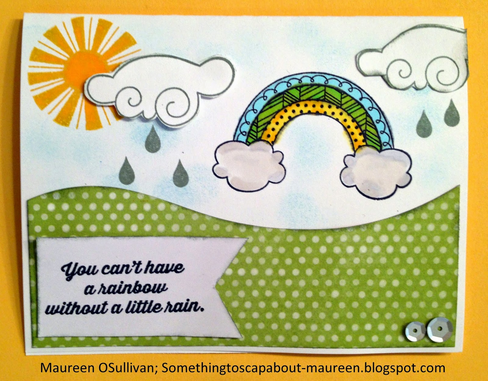 Let's Give 'em Something to Scrap About!: Brushed Spring Card Class ...