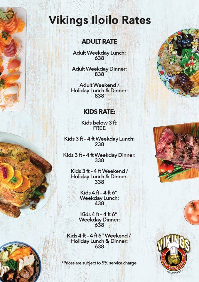 Vikings Luxury Buffet at SM City Iloilo Southpoint