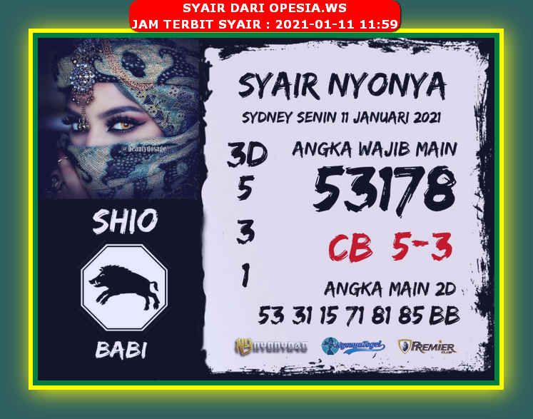 1 New Message Kode Syair Sydney 11 Januari 2021 Forum Syair Togel Hongkong Singapura Sydney