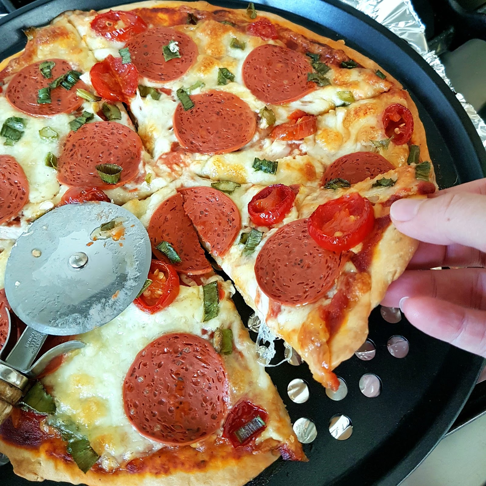 NoProof Pizza Dough Recipe