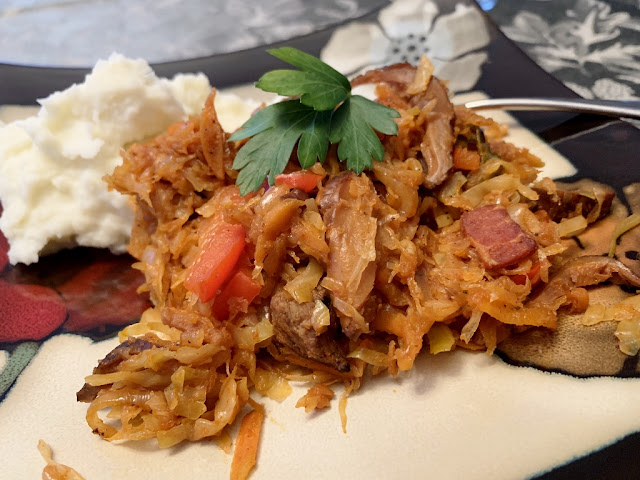 Beef, Sauerkraut, Casserole, Tushena Kapusta